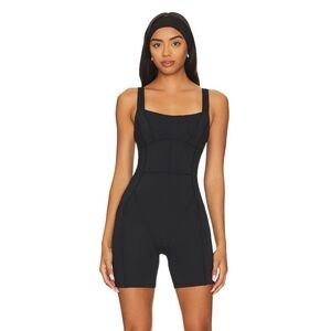 P.E Nation Recalibrate Black Athletic Romper Onsie Size XS - New With Tags
